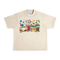 Sandshell autism awareness day coffee cups Urban Heavy Tee - MaliasSmallBusiness