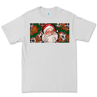 Dove Grey christmas with santa Premium Tee - AdoDesignShop