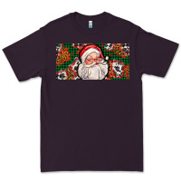 Plum christmas with santa Premium Tee - AdoDesignShop