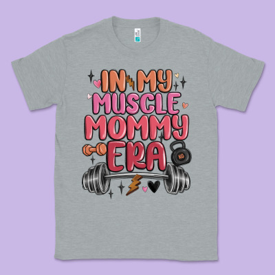 In My Muscle Mommy Era Classic Tee Designed By Maliassmallbusiness
