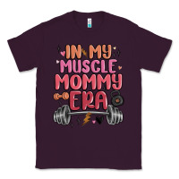Plum in my muscle mommy era Classic Tee - MaliasSmallBusiness