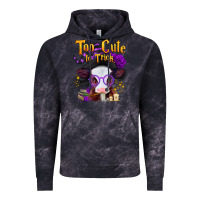 Cloud Black too cute to trick halloween baby calf Vintage Hoodie - Jasminsmagicworld