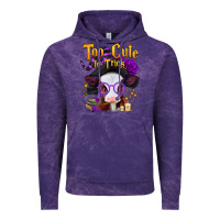 Cloud Purple too cute to trick halloween baby calf Vintage Hoodie - Jasminsmagicworld