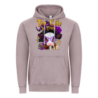 Vintage Zinc too cute to trick halloween baby calf Vintage Hoodie - Jasminsmagicworld
