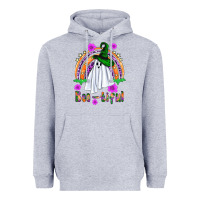 Heather Grey Boo-tiful ghost Heavyweight Hoodie - NancyCooperArtShop