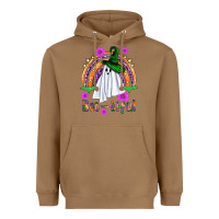 Toasted Coconut Boo-tiful ghost Heavyweight Hoodie - NancyCooperArtShop