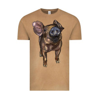 Vintage Camel baby duroc pig Vintage Tee - LillyAllenDesigns