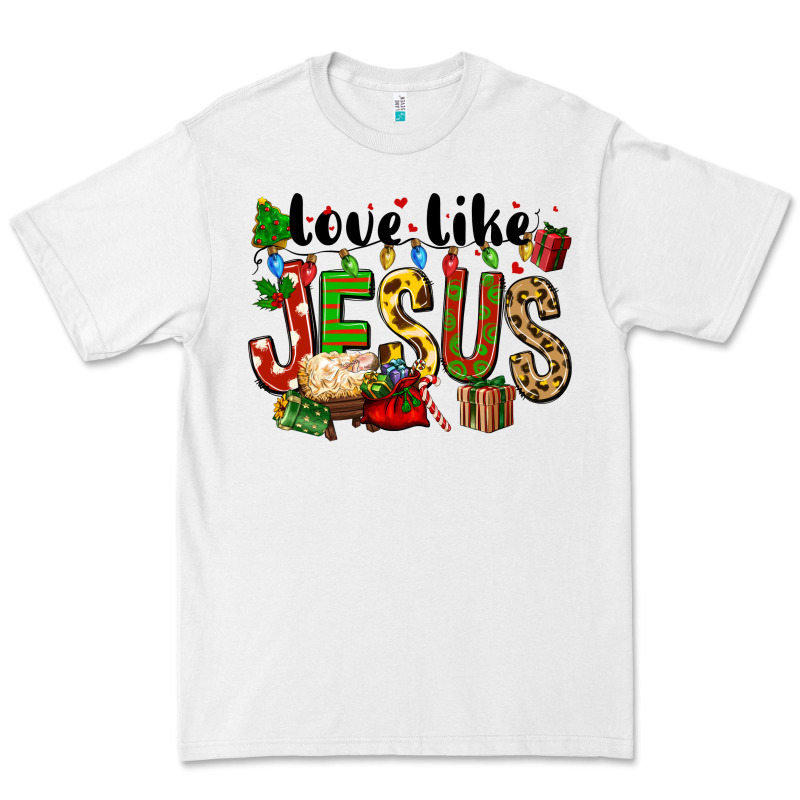 Christmas Love Like Jesus Premium Tee by FaDigitalArtStudio | Teevron