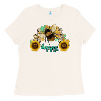 Bone bee happy honey comb Ladies Tee - JahusDesignShop