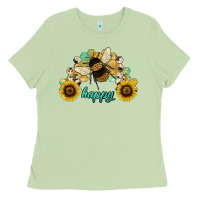 Matcha bee happy honey comb Ladies Tee - JahusDesignShop