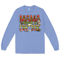 Colony Blue mama needs a drink Long Sleeve Tee - NancyCooperArtShop