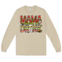 Mushroom mama needs a drink Long Sleeve Tee - NancyCooperArtShop
