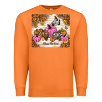 Carrot happy fall y'all cowgirl Premium Sweatshirt - TumblerDesignByShophia
