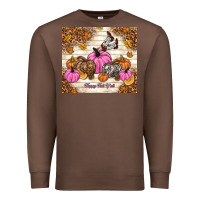 Chestnut happy fall y'all cowgirl Premium Sweatshirt - TumblerDesignByShophia
