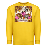 Lemon happy fall y'all cowgirl Premium Sweatshirt - TumblerDesignByShophia