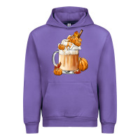 Tulip Fall Coffee Urban Hoodie - FaDigitalArtStudio