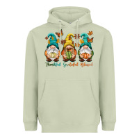 Matcha Thankful grateful blessed Heavyweight Hoodie - NancyCooperArtShop
