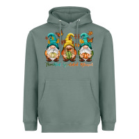 Sage Thankful grateful blessed Heavyweight Hoodie - NancyCooperArtShop