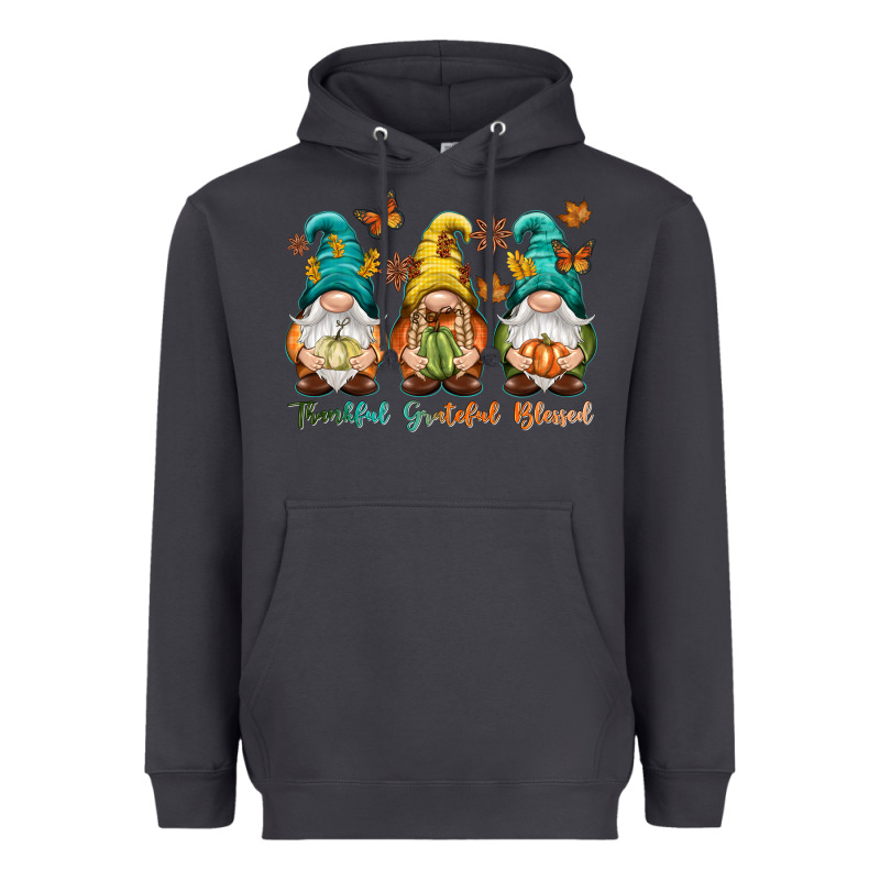 Thankful Grateful Blessed Heavyweight Hoodie by NancyCooperArtShop | Teevron