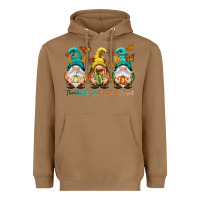 Toasted Coconut Thankful grateful blessed Heavyweight Hoodie - NancyCooperArtShop