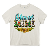 Cream blessed mimi Heavy Core Tee - BarkalooDesign