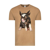 Vintage Camel baby berkshire pig Vintage Tee - LillyAllenDesigns