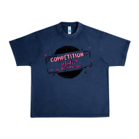 Navy competition Urban Heavy Tee - MaliasSmallBusiness