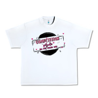 White competition Urban Heavy Tee - MaliasSmallBusiness