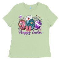 Matcha happy easter eggs nurse n Ladies Tee - Neo Western