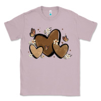 Lilac melanin hearts Classic Tee - MaliasSmallBusiness