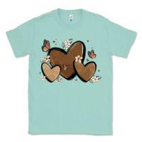Seafoam melanin hearts Classic Tee - MaliasSmallBusiness