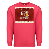 Cardinal i'm just here for the butterbeer Premium Sweatshirt - TumblerDesignByShophia