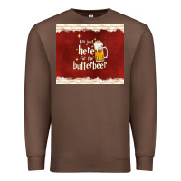 Chestnut i'm just here for the butterbeer Premium Sweatshirt - TumblerDesignByShophia
