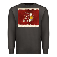 Smoke i'm just here for the butterbeer Premium Sweatshirt - TumblerDesignByShophia