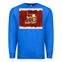 True Royal i'm just here for the butterbeer Premium Sweatshirt - TumblerDesignByShophia