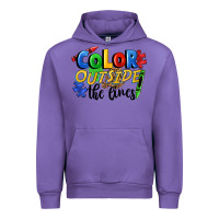 Color Outside The Lines Urban Hoodie | Teevron