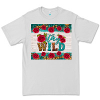 Dove Grey stay wild Premium Tee - HRA Design Shop