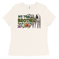 Bone will trade brother for candy Ladies Tee - CowhideDigitalArt