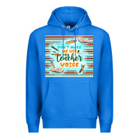True Royal don't make me use my teacher voice Premium Hoodie - TumblerDesignByShophia