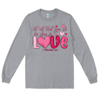 Heather Grey let all that you do be done in love Long Sleeve Tee - MaliasSmallBusiness