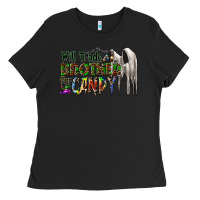 Black will trade brother for candy Ladies Tee - CowhideDigitalArt