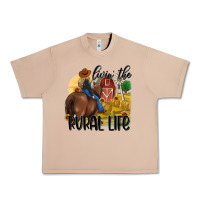 Burro livin the rural life Urban Heavy Tee - MaliasSmallBusiness