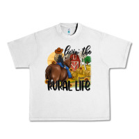 Lunar Rock livin the rural life Urban Heavy Tee - MaliasSmallBusiness