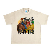 Sandshell livin the rural life Urban Heavy Tee - MaliasSmallBusiness