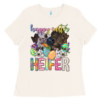 Bone happy easter heifer Ladies Tee - Neo Western