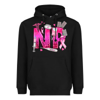 Black breast cancer np nurse practitioner Heavyweight Hoodie - texasbilliewilder