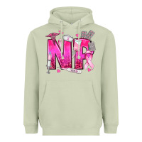 Matcha breast cancer np nurse practitioner Heavyweight Hoodie - texasbilliewilder