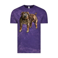 Cloud Purple Duroc Pig Vintage Tee - LillyAllenDesigns