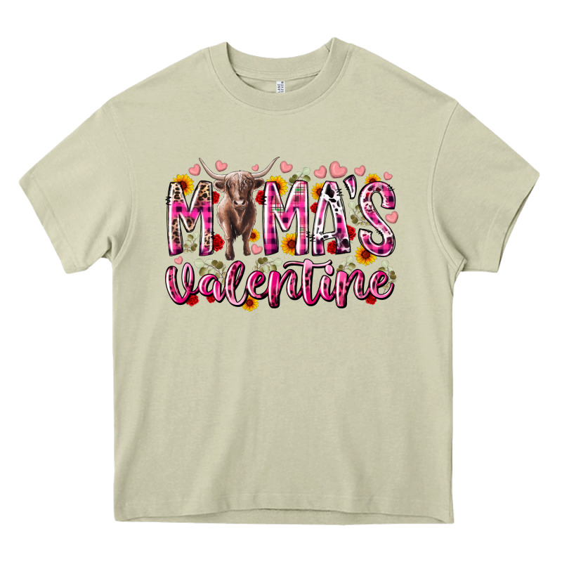 Mama Is Valentine Heavy Core Tee by RacoonDesign | Teevron