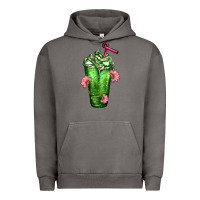 Pigment Tornado Western Cactus Cold Frappe Urban Hoodie - FaDigitalArtStudio